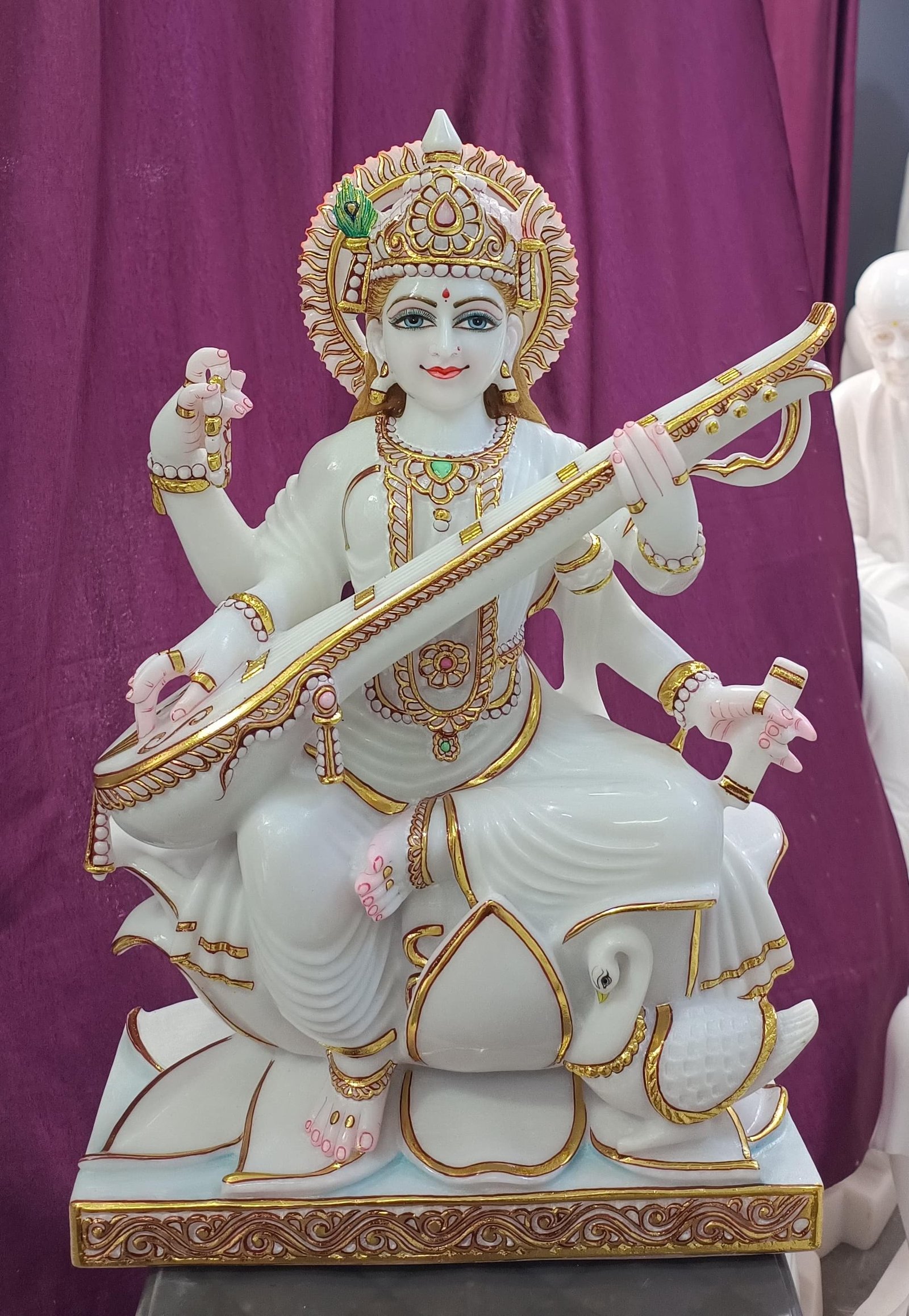 Sarswati mata Statue